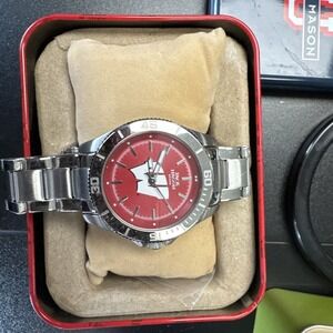 Stainless Steel Sports Watch, Jack Mason Collegiate Team Watch